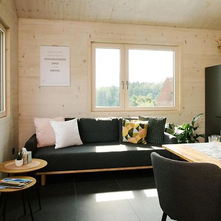 Ferienwohnung Holzgenuss Lehrberg Exteriör bild
